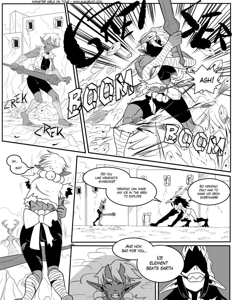 Monster girls on tour - Episode 182, Page 1: Page 182